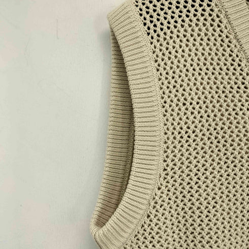 ハフ HUF fishnet mesh vest ゆる網 ニットベスト メンズ import:L