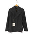 セファ Sefr 23AW Hamra Blazer ブラックソリッド ダブル テーラード ジャケット ブレザー メンズ import:S