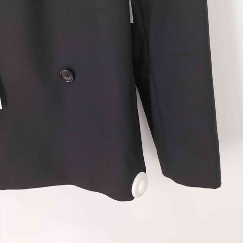 セファ Sefr 23AW Hamra Blazer ブラックソリッド ダブル テーラード ジャケット ブレザー メンズ import:S