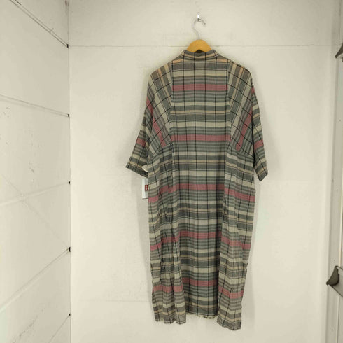 ヤッコマリカルド YACCO MARICARD ガーゼシャツワンピース レディース バスト91-104 身長154-162