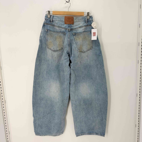 ジョイリッチ JOYRICH ウォッシュ加工 バギーデニム メンズ JPN:M