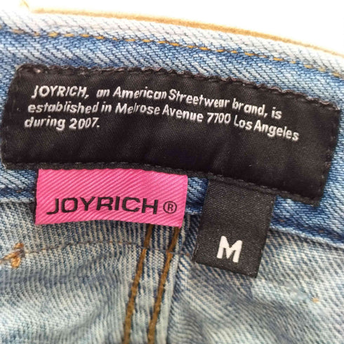 ジョイリッチ JOYRICH ウォッシュ加工 バギーデニム メンズ JPN:M