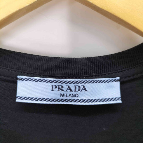 プラダ PRADA 24SS プレーン 半袖 Tシャツ レディース import:M