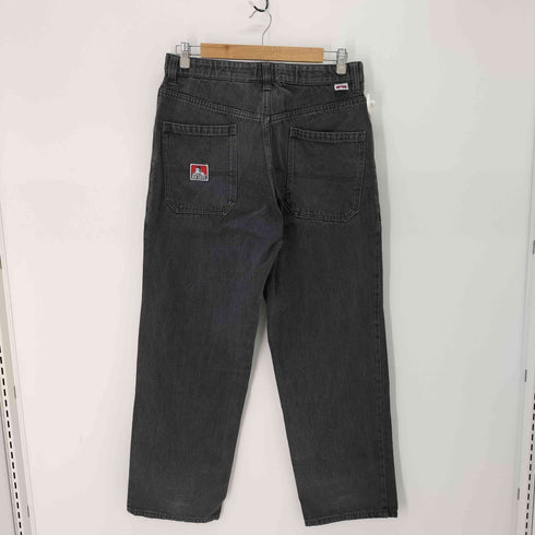 ベンデイビス BEN DAVIS ブラック ワイド デニム メンズ JPN:L