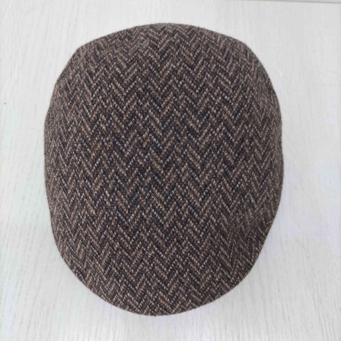カンゴール KANGOL ヘリンボーン ハンチング帽 メンズ