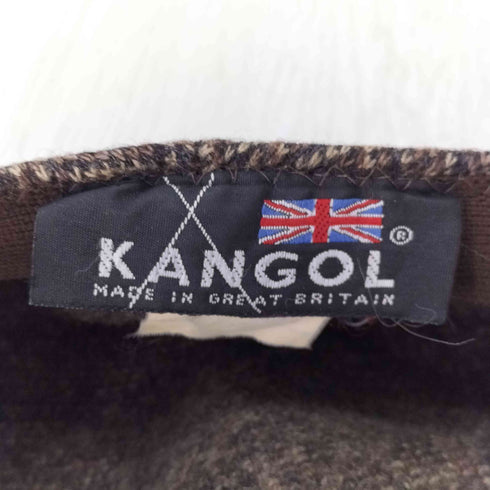 カンゴール KANGOL ヘリンボーン ハンチング帽 メンズ