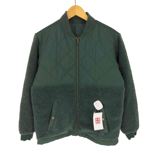 ランズエンド LANDS END ボア キルティング リバーシブル ジャケット メンズ import:M