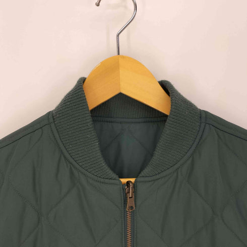 ランズエンド LANDS END ボア キルティング リバーシブル ジャケット メンズ import:M