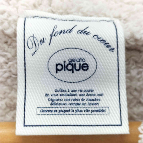ジェラートピケ gelato pique パンダジャガードフードドレス レディース ONE SIZE