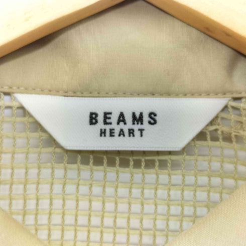 ビームスハート BEAMS HEART 26SS レギュラーカラー レース シャツ レディース