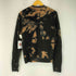 コムデギャルソンオム COMME des GARCONS HOMME 04AW タイダイ染め クルーネック ハイゲージ ウール ニット メンズ JPN:S