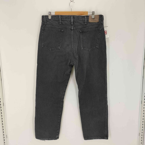 ラングラー Wrangler ストレートブラックデニムパンツ メンズ 38×30