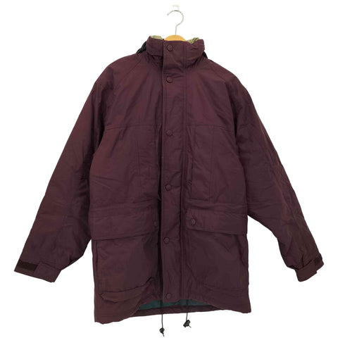カベラス Cabela's 90s マルチポケット ナイロンフーディ 中綿ジャケット メンズ M