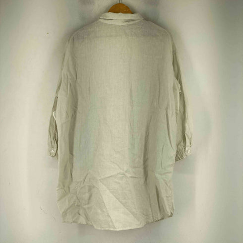 ネストローブ nest Robe リネン100 ロングシャツ レディース