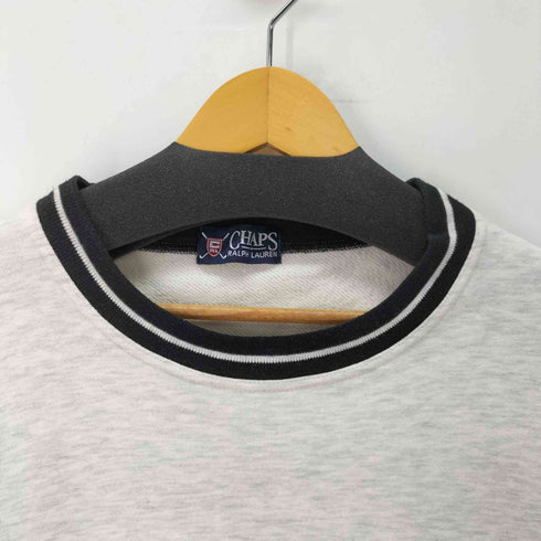 チャップス CHAPS GOLF 刺繍ロゴ クルーネックスウェット メンズ