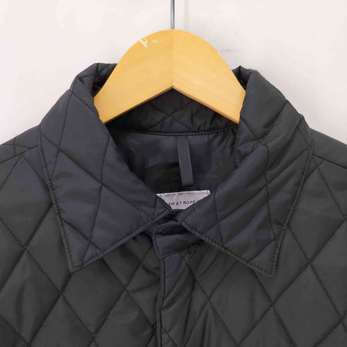 アダムエロペ Adam et Rope CLIMASHIELD クライマシールド キルティング ショートブルゾン レディース JPN:M