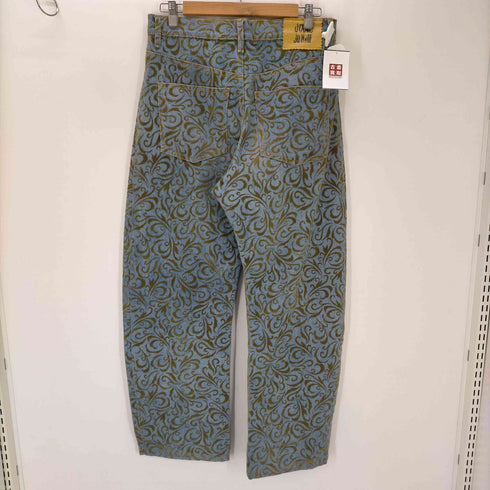 joone joonam ジューン ジュナム 25SS Patterned Denim Pant 総柄 デニム パンツ フルレングス メンズ M
