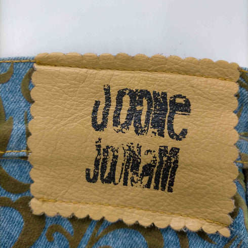 joone joonam ジューン ジュナム 25SS Patterned Denim Pant 総柄 デニム パンツ フルレングス メンズ M
