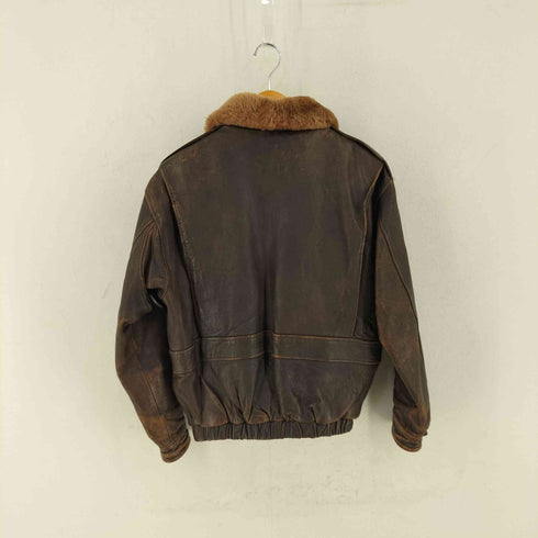ハーレーダビッドソン HARLEY-DAVIDSON 80S USA製 G-1 レザー フライトジャケット メンズ US:38