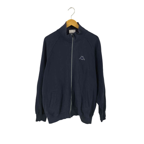 カッパ Kappa 90S 片爪 スウェット ジップアップブルゾン メンズ XXXL