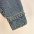 ダナキャランニューヨークジーンズ DKNY JEANS 90S 旧タグ 裏地チェック コーデュロイ切替 ジップアップ デニムジャケット メンズ import:M