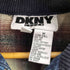 ダナキャランニューヨークジーンズ DKNY JEANS 90S 旧タグ 裏地チェック コーデュロイ切替 ジップアップ デニムジャケット メンズ import:M