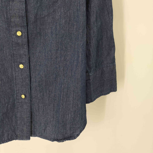 ジェンヌ JENNE 23ss マリンボタン大人デニムシャツ レディース JPN:S