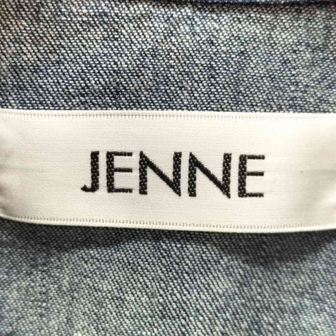 ジェンヌ JENNE 23ss マリンボタン大人デニムシャツ レディース JPN:S