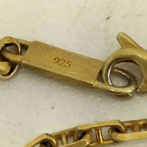 GILD 925刻印 Rough diamond morphing rod necklace メンズ