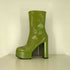 チャールズアンドキース CHARLES&KEITH Space Age Boots 厚底 ミドルブーツ レディース JPN:24.5