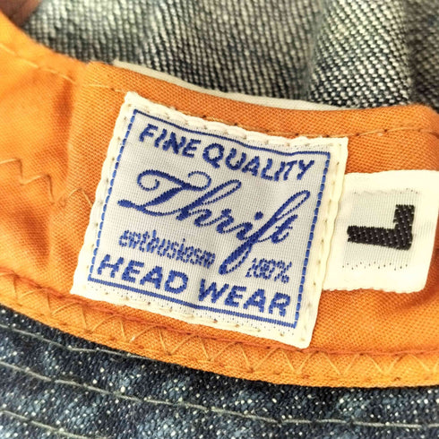 THRIFT デニムバケットハット ファティーグハット メンズ L