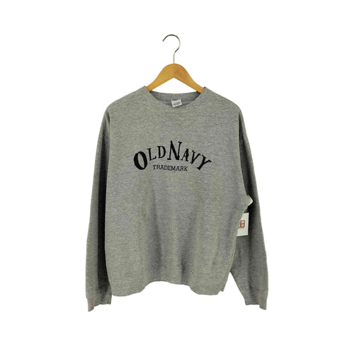 オールドネイビー OLD NAVY 00S ロゴプリントスウェット メンズ import:L