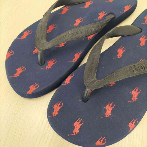 ポロラルフローレン POLO RALPH LAUREN ロゴ ビーチサンダル レディース JPN:L