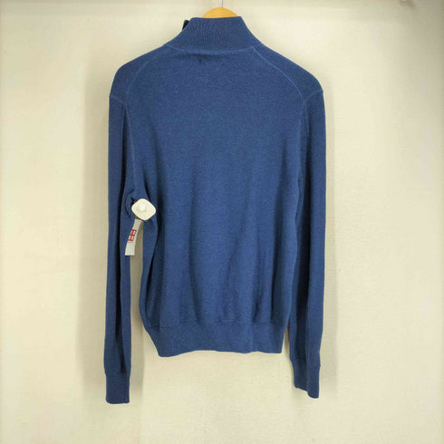 ポロラルフローレン POLO RALPH LAUREN 00S ポニー刺繍 Pima cotton ドライバーズニット ジップカーディガン メンズ import:M