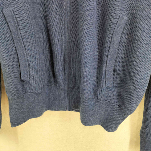 ポロラルフローレン POLO RALPH LAUREN 00S ポニー刺繍 Pima cotton ドライバーズニット ジップカーディガン メンズ import:M
