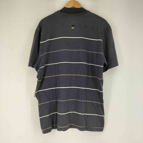アディダス adidas ボーダー S/S Tシャツ メンズ JPN:XL