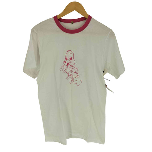 シングルステッチ 両面プリント キャラクターデザイン Tシャツ メンズ JPN:L