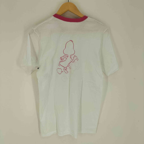 シングルステッチ 両面プリント キャラクターデザイン Tシャツ メンズ JPN:L