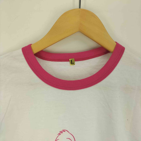 シングルステッチ 両面プリント キャラクターデザイン Tシャツ メンズ JPN:L