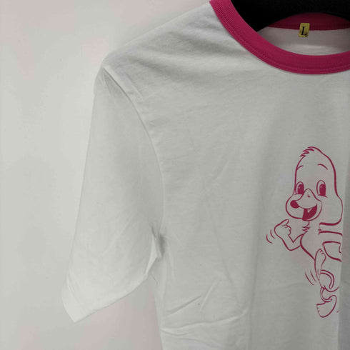 シングルステッチ 両面プリント キャラクターデザイン Tシャツ メンズ JPN:L