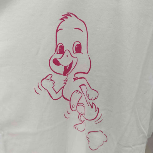 シングルステッチ 両面プリント キャラクターデザイン Tシャツ メンズ JPN:L