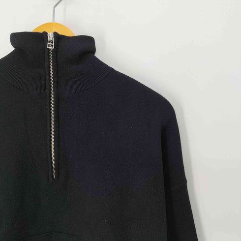 ビューティーアンドユースユナイテッドアローズ BEAUTY & YOUTH UNITED ARROWS スポンディッシュニット ハーフジッププルオーバー レディース