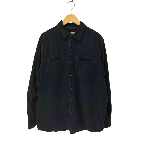 ザテリトリーアヘッド THE TERRITORY AHEAD フェイクスエードシャツ メンズ import:XL