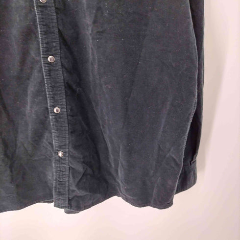 ザテリトリーアヘッド THE TERRITORY AHEAD フェイクスエードシャツ メンズ import:XL