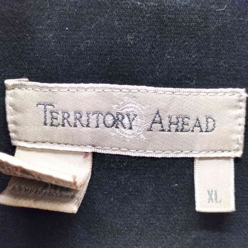 ザテリトリーアヘッド THE TERRITORY AHEAD フェイクスエードシャツ メンズ import:XL