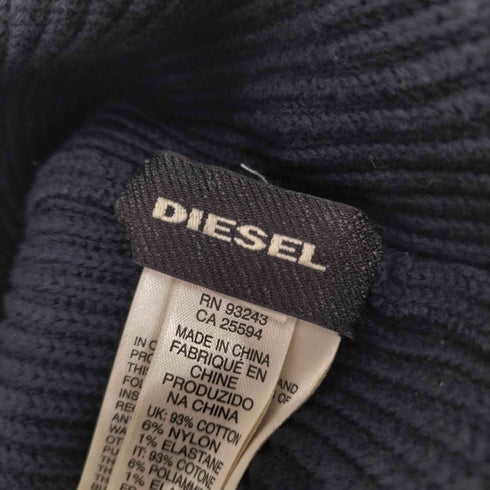 ディーゼル DIESEL フロントワッペンニット帽 メンズ ONE SIZE