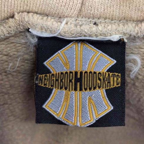 ネイバーフッド NEIGHBORHOOD 90S 両面ロゴプリント プルオーバーパーカー メンズ