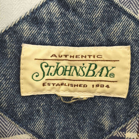 セントジョンズベイ STJOHNS BAY 襟コーデュロイ デニムジャケット レディース