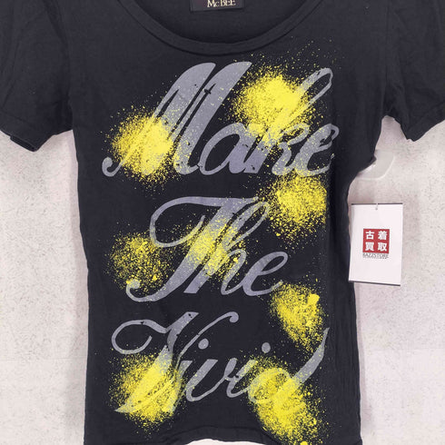 セシルマクビー CECIL McBEE Y2K 英文字 スプレー Tシャツ レディース JPN:M