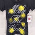 セシルマクビー CECIL McBEE Y2K 英文字 スプレー Tシャツ レディース JPN:M